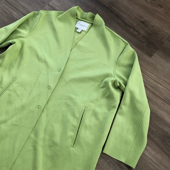 CAROLINA BELLE Womens lime/avocado
Green Front Snap Button Cardigan size XL - Picture 2 of 9